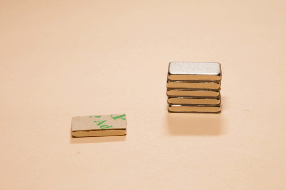Neodymium Tape Adhesive Block 10X5X1,5