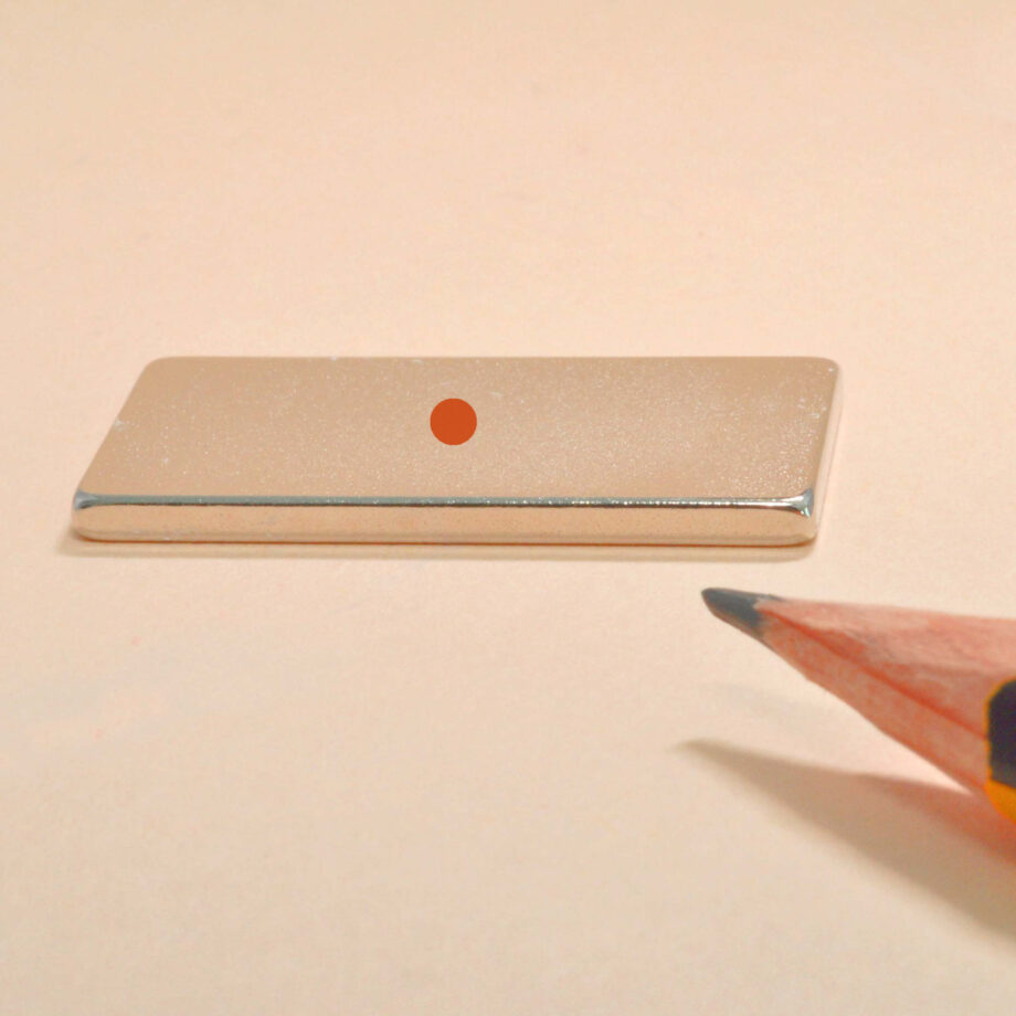 Bloc Néodyme 40X15X2mm MS