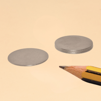 Disco Magnético de Neodimio 20 x 0,5 mm