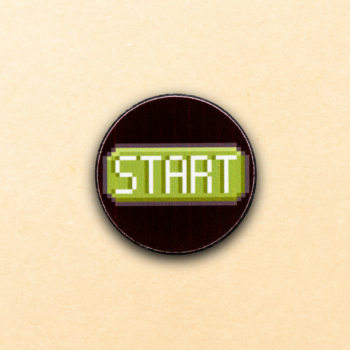 Video Game Magnet – START