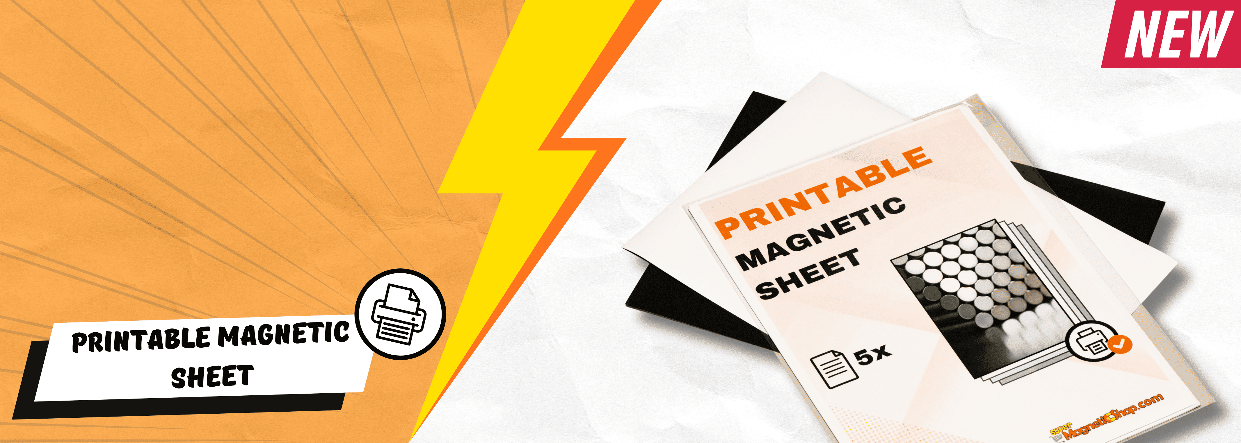 printable magnetic paper sheets. buy online at a cheap price. 5 pack offer